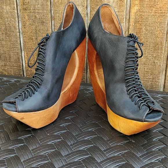 Jeffrey Campbell Lace Up Shoes - Picture 7 of 7